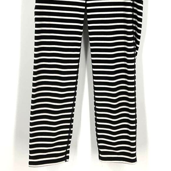Athleta Black and White Crop Leggings Size XXS - Picture 4 of 6